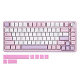 YUNZII B75 Pro Gasket Mechanical Keyboard mechkeysshop B75 Pro-Purple Cocoa Cream V2 Switch 