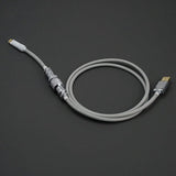 YUNZII Carbon Retro CC Standard Custom Aviator USB Cable mechkeysshop Silver 