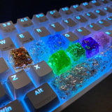 YUNZII Handmade Resin Artisan Keycaps mechkeysshop 