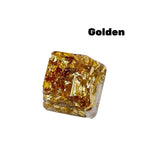 YUNZII Handmade Resin Artisan Keycaps mechkeysshop Golden Keycap * 1 