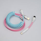 YUNZII Ice Cream Custom Coiled Aviator USB Cable mechkeysshop 