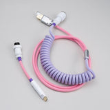 YUNZII Ice Cream Custom Coiled Aviator USB Cable