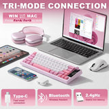 YUNZII IF68 QMK/VIA Wireless Mechanical Keyboard mechkeysshop 