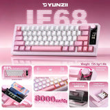 YUNZII IF68 QMK/VIA Wireless Mechanical Keyboard mechkeysshop 