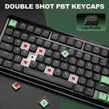 YUNZII L75 Low Profile Wireless Mechanical Keyboard mechkeysshop 