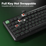 YUNZII L75 Low Profile Wireless Mechanical Keyboard mechkeysshop 