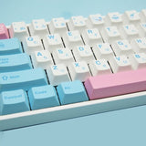 YUNZII Milk PBT Cherry Profile Keycaps mechkeysshop 