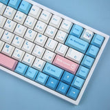 YUNZII Milk PBT Cherry Profile Keycaps mechkeysshop 