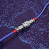 YUNZII NEON Custom Coiled Aviator USB Cable Cord mechkeysshop 