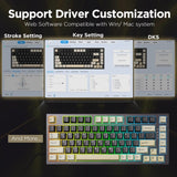 YUNZII RT80 Rapid Trigger 8K Magnetic Keyboard mechkeysshop 