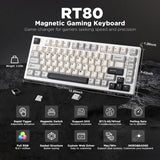 YUNZII RT80 Rapid Trigger 8K Magnetic Keyboard mechkeysshop 