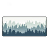 YUNZII Scenery Series Desk Pad Mouse Mat mechkeysshop Green Forest 