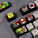 YUNZII TAC SUPER MARIO Aluminum Artisan Keycaps mechkeysshop 