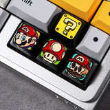 YUNZII TAC SUPER MARIO Aluminum Artisan Keycaps mechkeysshop 