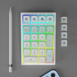 YUNZII YZ21 Mint Numpad mechkeysshop 