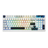 YUNZII YZ98 Gaming Mechanical Keyboard mechkeysshop White YUNZII Milk Switch 