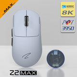 Zaopin Z2 MAX Swappable Switch 8K Wireless PAW3950 Mouse mechkeysshop Z2 MAX Grey 