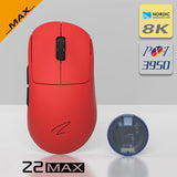 Zaopin Z2 MAX Swappable Switch 8K Wireless PAW3950 Mouse mechkeysshop Z2 MAX Red 