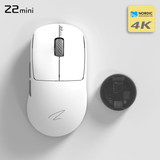 Zaopin Z2 Mini Swappable Switch PAW3950 Wireless Mouse mechkeysshop Z2 Mini 4K White(Grey Bottom) 