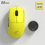 Zaopin Z2 Mini Swappable Switch PAW3950 Wireless Mouse mechkeysshop Z2 Mini 4K Yellow 