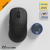 Zaopin Z2 Mini Swappable Switch PAW3950 Wireless Mouse mechkeysshop Z2 Mini Max 8K Black 