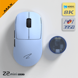 Zaopin Z2 Mini Swappable Switch PAW3950 Wireless Mouse mechkeysshop Z2 Mini Max 8K Blue 