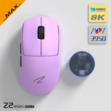 Zaopin Z2 Mini Swappable Switch PAW3950 Wireless Mouse mechkeysshop Z2 Mini Max 8K Purple 
