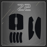 Zaopin Z2 Mouse Grip Tape mechkeysshop Z2 Grip Tape Black 