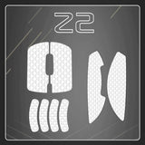 Zaopin Z2 Mouse Grip Tape mechkeysshop Z2 Grip Tape White 