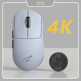 Zaopin Z2 Swappable Wireless Gaming Mouse mechkeysshop Grey 4K Version 