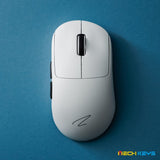 Zaopin Z2 Swappable Wireless Gaming Mouse mechkeysshop White(Black Bottom) 1K Version 