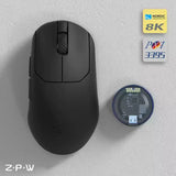 Zaopin ZPW PAW3950 8K Wireless 47g Gaming Mouse mechkeysshop ZPW Black 