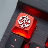 ZOMO PLUS X JIAN WANG 3 TIAN CE Faction Aluminum Artisan Keycap mechkeysshop 