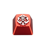 ZOMO PLUS X JIAN WANG 3 TIAN CE Faction Aluminum Artisan Keycap mechkeysshop 