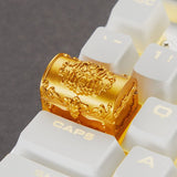 ZOMO PLUS X JIAN WANG 3 XUAN JING Treasure Aluminum Artisan Keycap mechkeysshop 