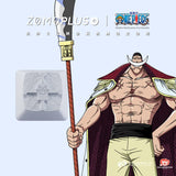 ZOMO PLUS X ONE PIECE Battle of Marineford Aluminum Artisan Keycap mechkeysshop Whitebeard 