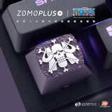 ZOMO PLUS X ONE PIECE Four Emperors Kaido Alumium Artisan Keycap mechkeysshop 