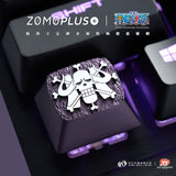 ZOMO PLUS X ONE PIECE Four Emperors Kaido Alumium Artisan Keycap mechkeysshop 