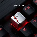 Zomoplus Cracked F5 Aluminum Artisan Keycap mechkeysshop 