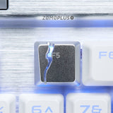 Zomoplus Cracked F5 Aluminum Artisan Keycap mechkeysshop 