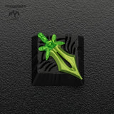 Zomoplus DOTA2 Butterfly Magnetic Aluminum Artisan Keycap mechkeysshop 