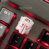 Zomoplus DOTA2 Juggernaut Aluminum Artisan Keycap mechkeysshop 