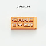 ZOMOPLUS Game Over Aluminum Artisan Keycap mechkeysshop 