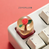 ZOMOPLUS LA Rose 3D Printed Artisan Keycap mechkeysshop 