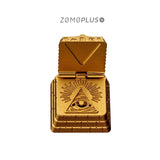 ZOMOPLUS The Eye of Horus Aluminum Artisan Keycap mechkeysshop 