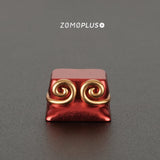 ZOMOPLUS WUKONG The Monkey King Artisan Keycap mechkeysshop Red 