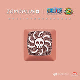 ZOMOPLUS X ONE PIECE Friends of Straw Hat Pirates Series Aluminum Artisan Keycap mechkeysshop China Hancock 