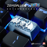 ZOMOPLUS X ONE PIECE Gecko Moria Aluminum Artisan Keycap mechkeysshop 