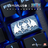 ZOMOPLUS X ONE PIECE Gecko Moria Aluminum Artisan Keycap mechkeysshop 