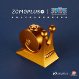 ZOMOPLUS X ONE PIECE Golden Den Den Mushi Aluminum Artisan Keycap mechkeysshop 